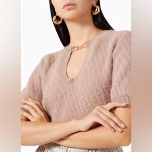 Elisabetta Franchi Cropped Sweater
